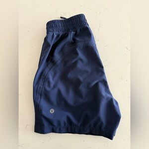 Lululemon Pace  Breaker Linerless Men's Deep Blue Athletic Short. XS 5” Men’s.